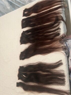 Extensions human hair 20 inches long